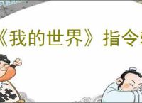 《我的世界》指令输入方法介绍