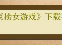 《捞女游戏》下载不了解决方法