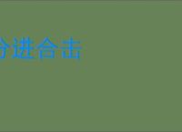 分进合击