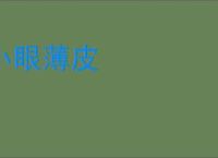 小眼薄皮