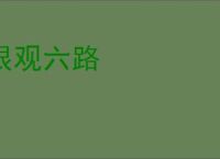 眼观六路
