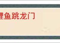 鲤鱼跳龙门
