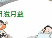日滋月益