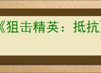 《狙击精英：抵抗》激活专注模式方法介绍