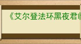 《艾尔登法环黑夜君临》画面设置介绍