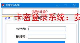 卡密登录系统：安全便捷的软件授权解决方案