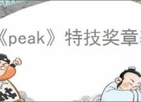 《peak》特技奖章获得方法