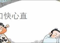 口快心直