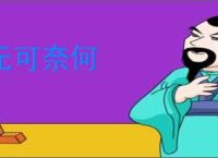 无可奈何
