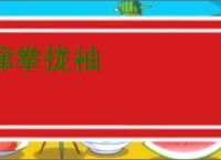 撺拳拢袖