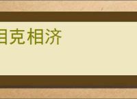相克相济
