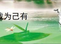 战为己有