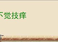 不觉技痒