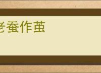 老蚕作茧