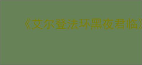 《艾尔登法环黑夜君临》价格介绍