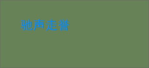 驰声走誉
