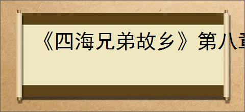 《四海兄弟故乡》第八章贵重物品全收集